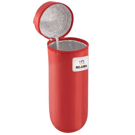 Термос Relaxika Duo 1200 в чехле, стальной Термос Relaxika Duo 1200 в чехле, стальной