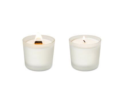 Набор для создания 2-х ароматических свечей: амбра и табак/маракуйя, сандал и пачули (без лого LM)