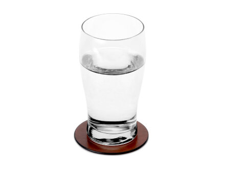 Набор костеров Fabrizio из PU, 4 шт, коричневый Набор костеров Fabrizio из PU, 4 шт, коричневый