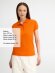 Рубашка поло женская People 210, оранжевая
