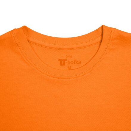 Футболка унисекс T-bolka 140, оранжевая