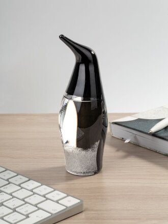 Штормгласс Penguin, черный