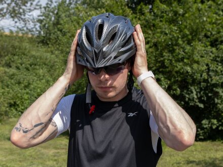 Велосипедный шлем Ballerup, черный Велосипедный шлем Ballerup, черный