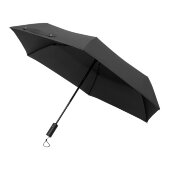 Зонт складной Filton, черный (с функцией Safety System)