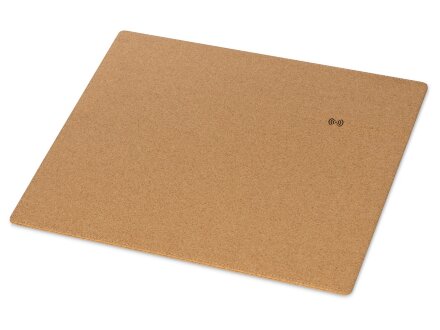 Пробковый коврик для мыши с беспроводной зарядкой Querсus Пробковый коврик для мыши с беспроводной зарядкой Querсus