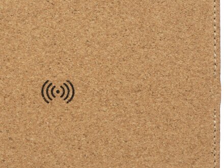 Пробковый коврик для мыши с беспроводной зарядкой Querсus Пробковый коврик для мыши с беспроводной зарядкой Querсus