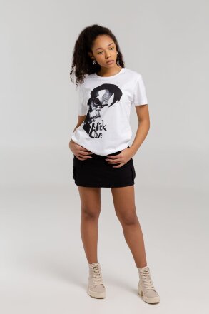 Футболка «Меламед. Nick Cave», белая Футболка «Меламед. Nick Cave», белая