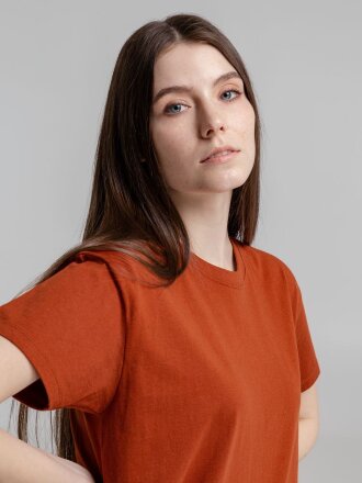 Футболка Imperial 190, коричневая (терракотовая) Футболка Imperial 190, коричневая (терракотовая)