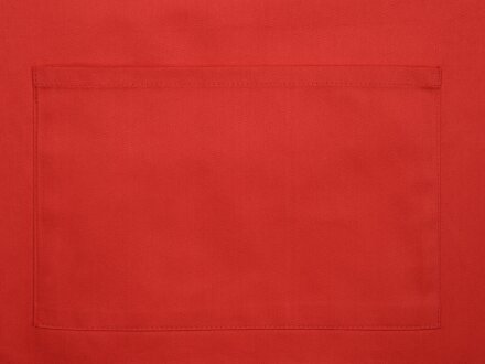 Хлопковый фартук 180gsm, красный Хлопковый фартук 180gsm, красный