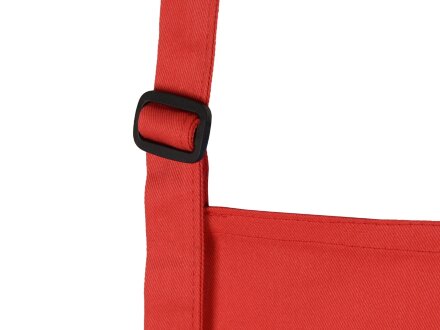Хлопковый фартук 180gsm, красный Хлопковый фартук 180gsm, красный