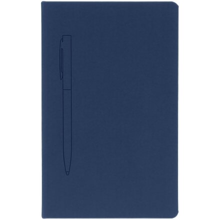 Ежедневник Magnet Shall, недатированный, синий Ежедневник Magnet Shall, недатированный, синий