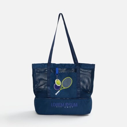 Шопер с термоотделением Verkko, темно-синий