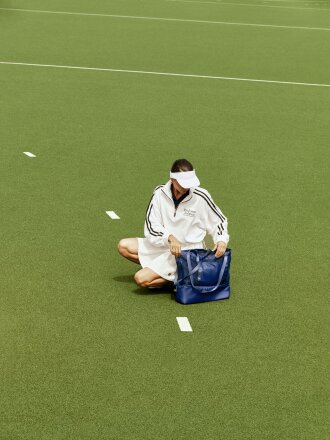 Шопер с термоотделением Verkko, темно-синий Шопер с термоотделением Verkko, темно-синий