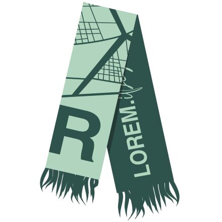 Шарф на заказ Tricksy Classic Fint, M, акрил Шарф на заказ Tricksy Classic Fint, M, акрил