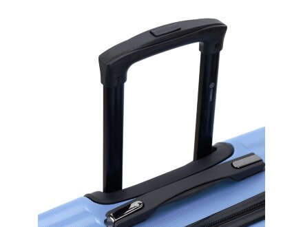 Чемодан TORBER Lama, синий, ABS-пластик, 49 х 29,5 х 77 см, 92 л Чемодан TORBER Lama, синий, ABS-пластик, 49 х 29,5 х 77 см, 92 л