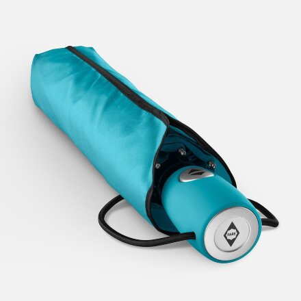 Зонт складной AOC, бирюзовый Зонт складной AOC, бирюзовый