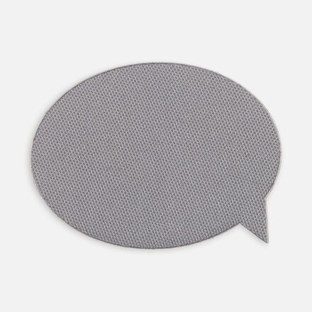 Наклейка тканевая Lunga Bubble, M, серая Наклейка тканевая Lunga Bubble, M, серая