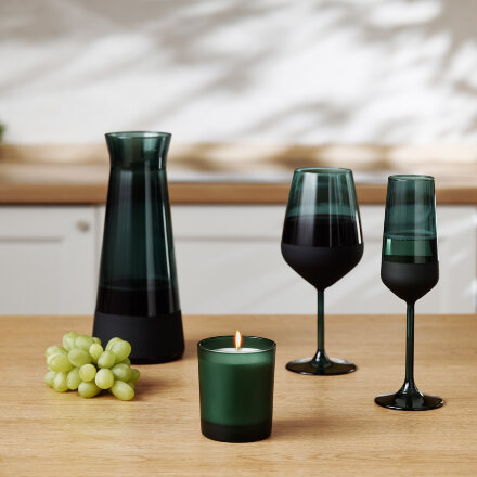 Бокал для вина Emerald, зеленый Бокал для вина Emerald, зеленый