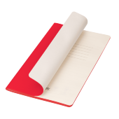 Блокнот Corsa slim, красный