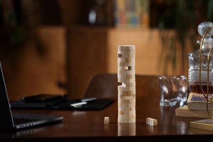 Игра «Круглая башня мини», неокрашенная Игра «Круглая башня мини», неокрашенная