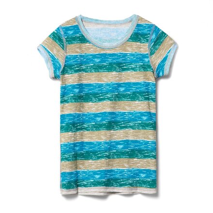 Футболка женская Rayet Lady двусторонняя, голубая с зеленым Футболка женская Rayet Lady двусторонняя, голубая с зеленым