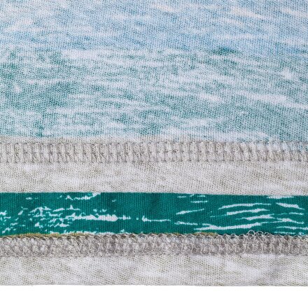 Футболка женская Rayet Lady двусторонняя, голубая с зеленым Футболка женская Rayet Lady двусторонняя, голубая с зеленым