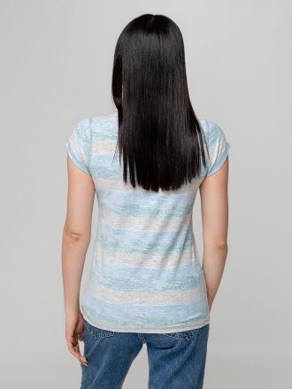 Футболка женская Rayet Lady двусторонняя, голубая с зеленым Футболка женская Rayet Lady двусторонняя, голубая с зеленым