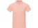 Calgary мужская рубашка-поло с коротким рукавом, pale blush pink