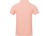 Calgary мужская рубашка-поло с коротким рукавом, pale blush pink