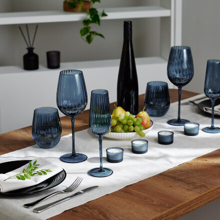 Стакан для воды Toscana, синий Стакан для воды Toscana, синий