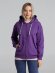 Толстовка на молнии с капюшоном Unit Siverga, фиолетовая Толстовка на молнии с капюшоном Unit Siverga, фиолетовая