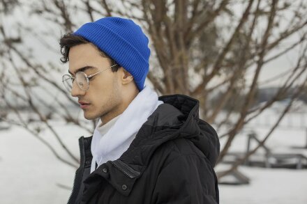 Шапка Life Explorer, ярко-синяя (василек) Шапка Life Explorer, ярко-синяя (василек)