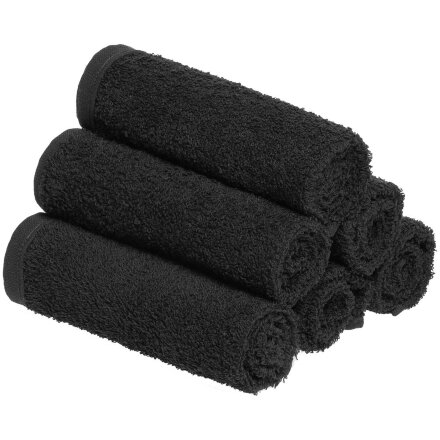 Салфетка для рук For Rooms, черная Салфетка для рук For Rooms, черная