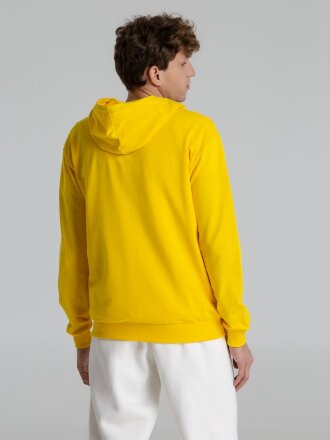 Толстовка на молнии с капюшоном Unit Siverga, желтая Толстовка на молнии с капюшоном Unit Siverga, желтая
