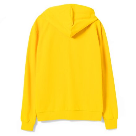 Толстовка на молнии с капюшоном Unit Siverga, желтая Толстовка на молнии с капюшоном Unit Siverga, желтая