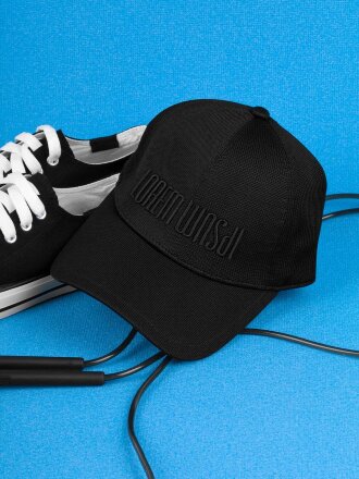 Бейсболка Dogoni, черная Бейсболка Dogoni, черная