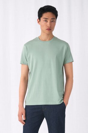 Футболка унисекс E150 Inspire (Organic), серо-зеленая Футболка унисекс E150 Inspire (Organic), серо-зеленая