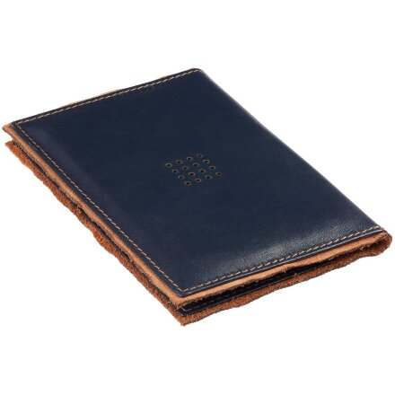 Обложка для паспорта Palermo, синяя Обложка для паспорта Palermo, синяя