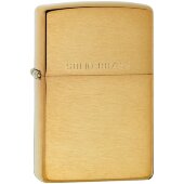 Зажигалка Zippo Classic Brushed, золотистая Зажигалка Zippo Classic Brushed, золотистая