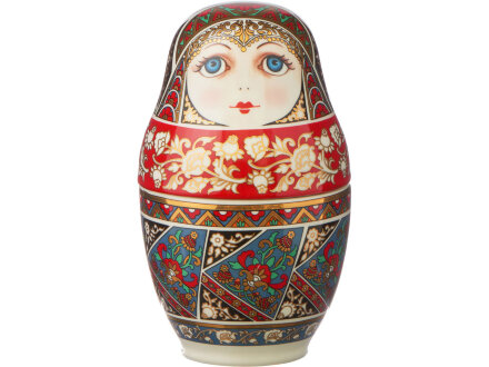 Подарочный набор Матрешка: штоф 0,5л, варенье из сосновых шишек (овальная банка), 325г Подарочный набор Матрешка: штоф 0,5л, варенье из сосновых шишек (овальная банка), 325г