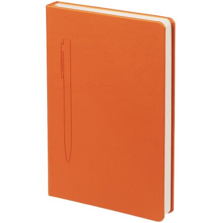 Ежедневник Magnet Shall, недатированный, оранжевый Ежедневник Magnet Shall, недатированный, оранжевый