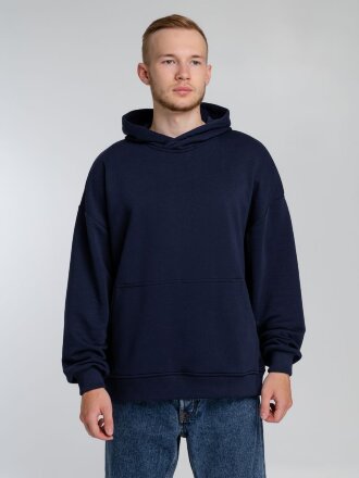 Худи оверсайз Kulonga Comfort, темно-синее Худи оверсайз Kulonga Comfort, темно-синее