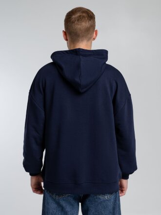 Худи оверсайз Kulonga Comfort, темно-синее Худи оверсайз Kulonga Comfort, темно-синее