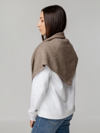 Косынка Dalia, светло-коричневая Косынка Dalia, светло-коричневая