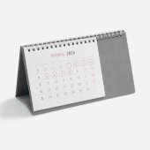 Календарь настольный Brand, серый Календарь настольный Brand, серый
