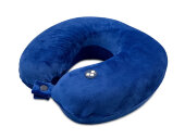 Подушка для путешествий с эффектом памяти Мемо Drowsy Royal Blue