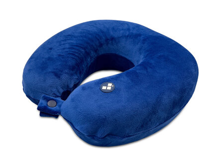 Подушка для путешествий с эффектом памяти Мемо Drowsy Royal Blue Подушка для путешествий с эффектом памяти Мемо Drowsy Royal Blue