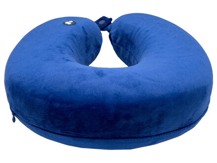 Подушка для путешествий с эффектом памяти Мемо Drowsy Royal Blue Подушка для путешествий с эффектом памяти Мемо Drowsy Royal Blue