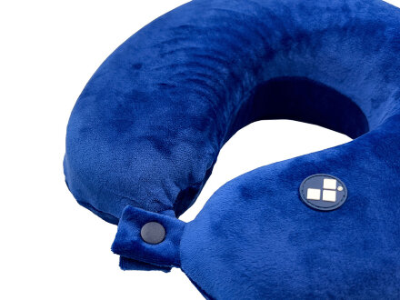 Подушка для путешествий с эффектом памяти Мемо Drowsy Royal Blue Подушка для путешествий с эффектом памяти Мемо Drowsy Royal Blue