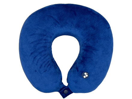 Подушка для путешествий с эффектом памяти Мемо Drowsy Royal Blue Подушка для путешествий с эффектом памяти Мемо Drowsy Royal Blue
